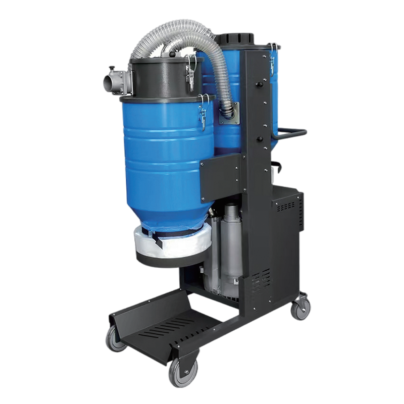 Aspirador de pó com saco de turbina de cano duplo trifásico série SW